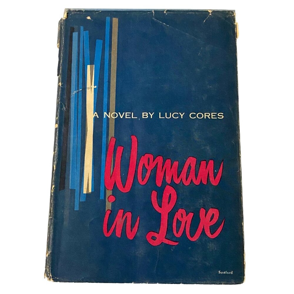 Woman in Love Hardcover Lucy‎ Cores Romance Novel Fiction Vintage Book BCE